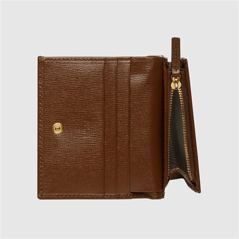 gucci horsebit card case wallet